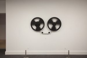 Jennifer Marman and Daniel Borins<br>Collection of John and Marcy Rosenthal installation view at the Art Gallery of Hamilton, 2013<br>Photograph by Rafael Goldchain