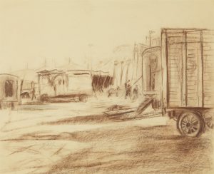 Untitled (Circus wagon)