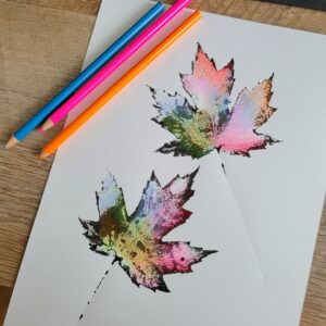 Drawing Beautiful Autumn Scene in Colored Pencil