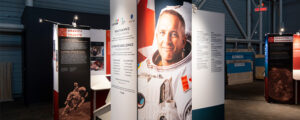 Museum Exhibition of Canadian astronauts.